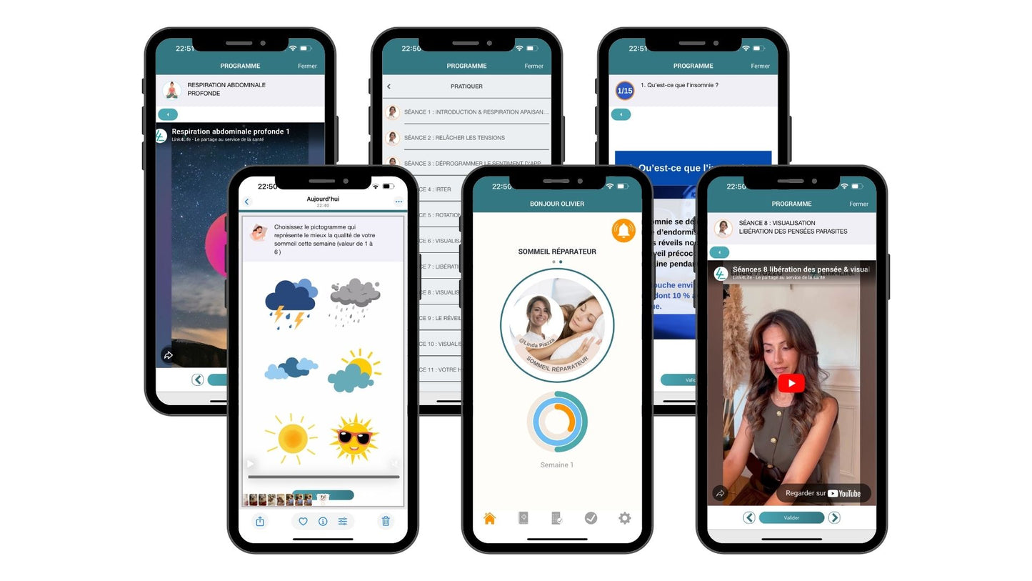 Programme Sommeil Réparateur Linda Piazza + Messagerie