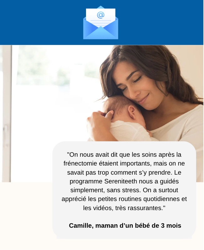 Frénectomie linguale : post-op enfant/adulte avec Sereniteeth