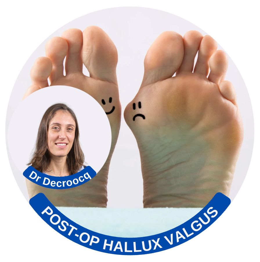 Programme Post-op Hallux Valgus Dr Decroocq